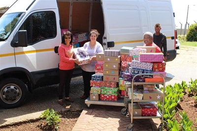 Santa Shoebox brings smiles